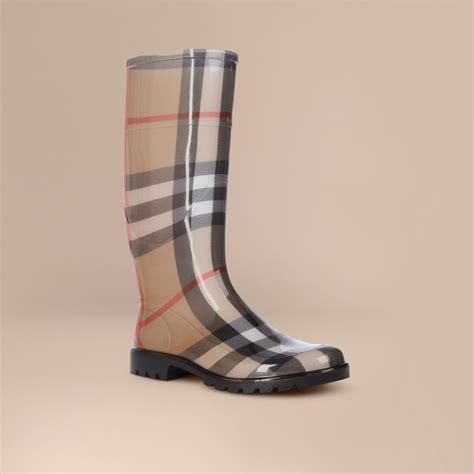 botte burberry pluie|burberry rain boots.